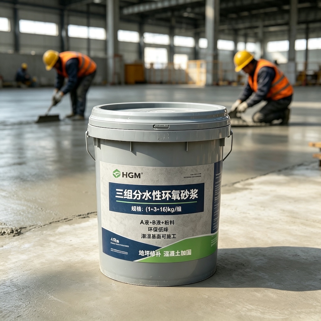 祁门三组份水性环氧砂浆